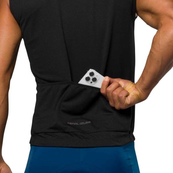 Pearl Izumi Quest Ærmeløs Cykeltrøje Sort XL Mand
