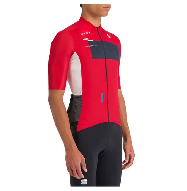 Sportful Breakout Supergiara Korta ärmar Cykeltröja Röd L Man