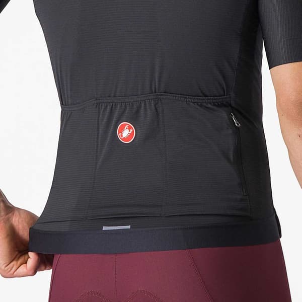 Castelli Espresso Korta ärmar Cykeltröja Grå XL Man