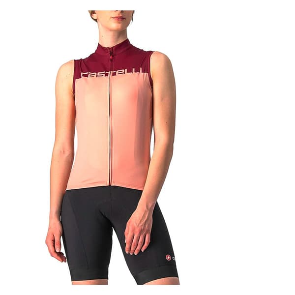 Castelli Velocissima Hihaton Pyöräilypaita Pinkki M Nainen