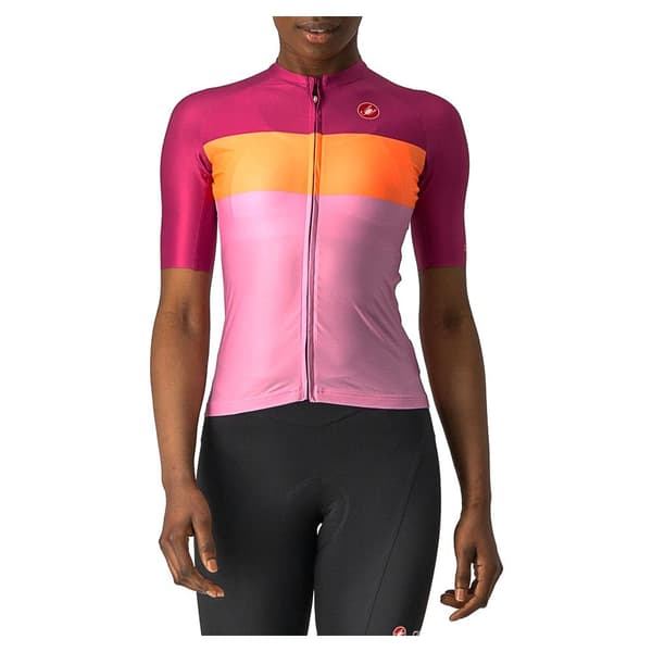 Castelli Aero Pro Korta ärmar Cykeltröja Blå S Kvinna