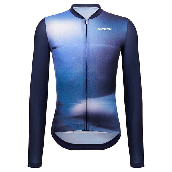 Santini Ombra Eco Sleek Langærmet Trøje Blå L Mand