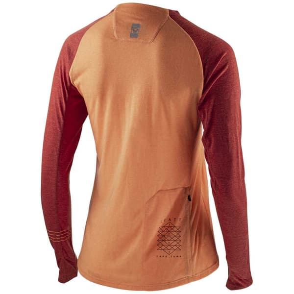 Leatt Allmtn 3.0 Långärmad Endurotröja Orange S Kvinna