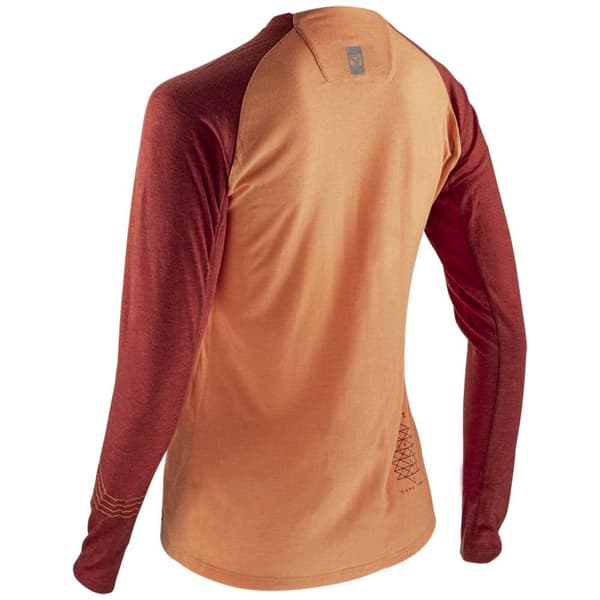 Leatt Allmtn 3.0 Långärmad Endurotröja Orange S Kvinna
