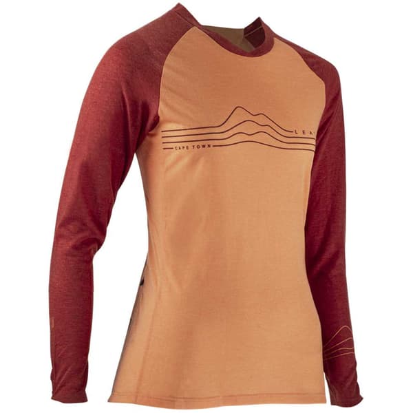 Leatt Allmtn 3.0 Långärmad Endurotröja Orange S Kvinna