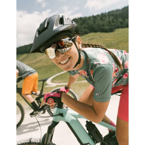 Bicycle Line Flora Lyhythihainen Pyöräilypaita Vihreä L Nainen