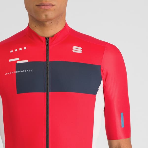Sportful Breakout Supergiara Korta ärmar Cykeltröja Röd M Man