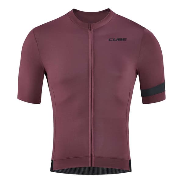 Cube Blackline Lyhythihainen Pyöräilypaita Punainen 2XL Mies