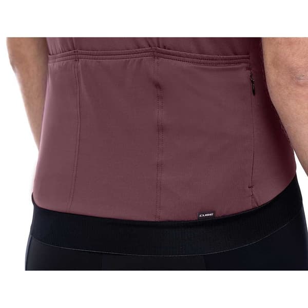 Cube Blackline Lyhythihainen Pyöräilypaita Punainen 2XL Mies