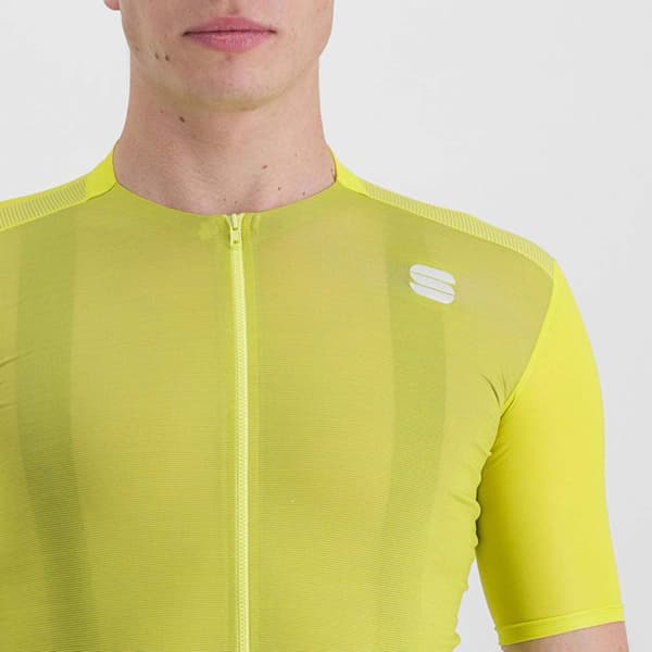 Sportful Supergiara Korta ärmar Cykeltröja Grönt L Man