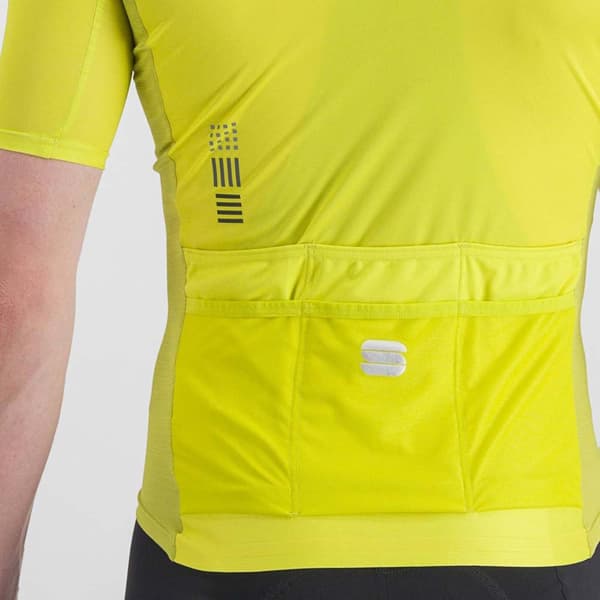 Sportful Supergiara Korta ärmar Cykeltröja Grönt L Man