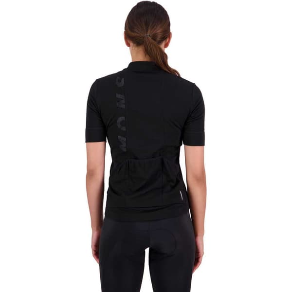 Mons Royale Roam Cargo Merino Shift S24 Korta ärmar Cykeltröja Svart M Kvinna