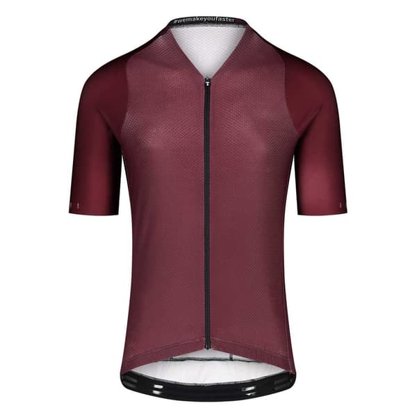 Bioracer Icon Coldblack Lyhythihainen Pyöräilypaita Punainen SL Mies