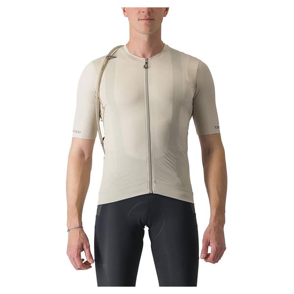 Castelli Unlimited Pro Lyhythihainen Pyöräilypaita Beige L Mies
