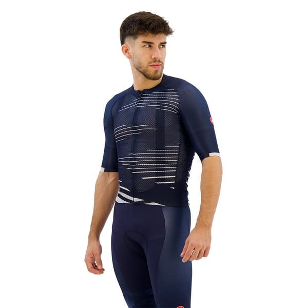 Castelli Climber´s 4.0 Korta ärmar Cykeltröja Blå 2XL Man