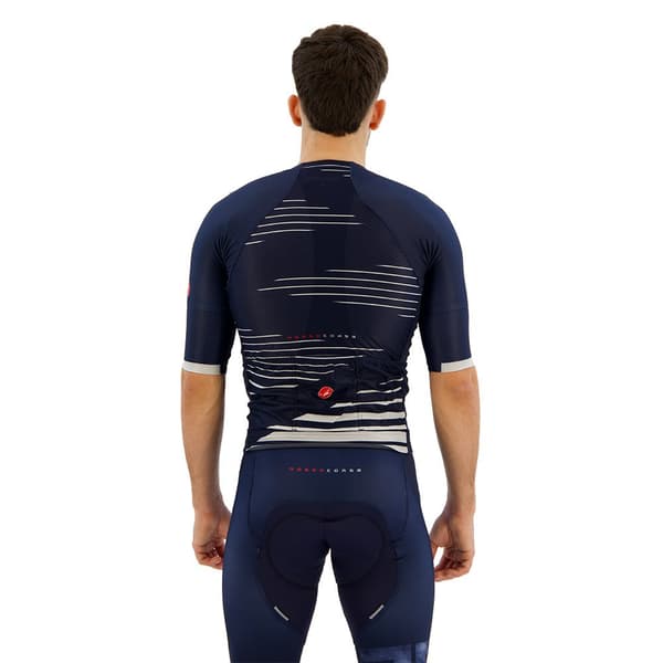 Castelli Climber´s 4.0 Korta ärmar Cykeltröja Blå 2XL Man