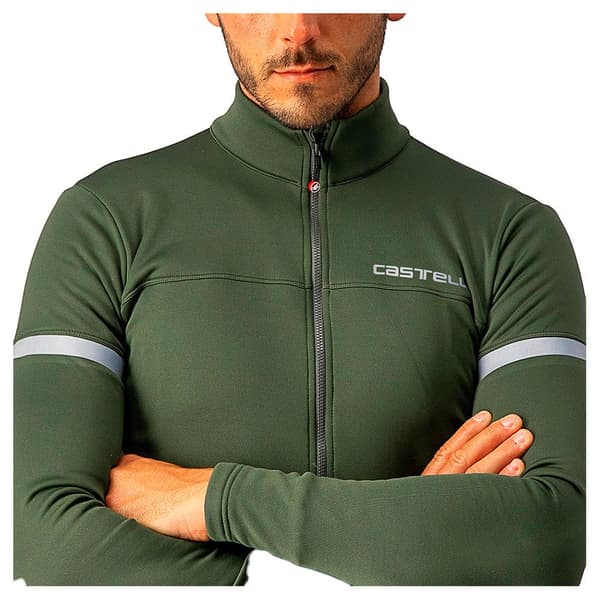 Castelli Fondo 2 Fz Pitkähihainen Trikoo Vihreä S Mies