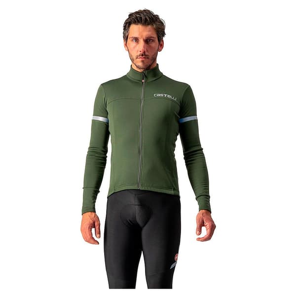Castelli Fondo 2 Fz Pitkähihainen Trikoo Vihreä S Mies