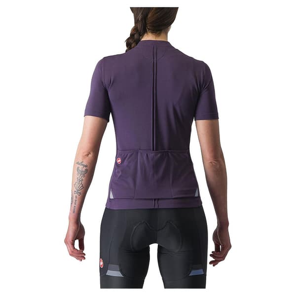Castelli Anima 4 Lyhythihainen Pyöräilypaita Violetti S Nainen