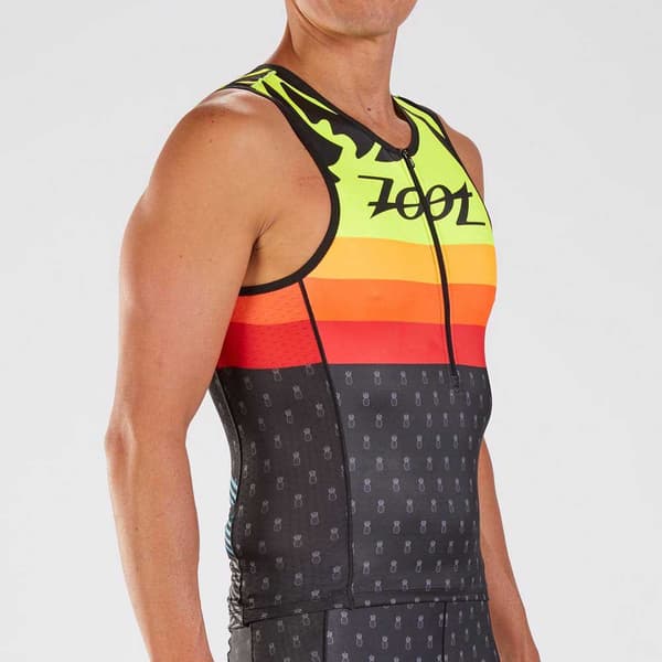 Zoot Z18060101 Ltd Tri Ærmeløs Cykeltrøje Gul S Mand