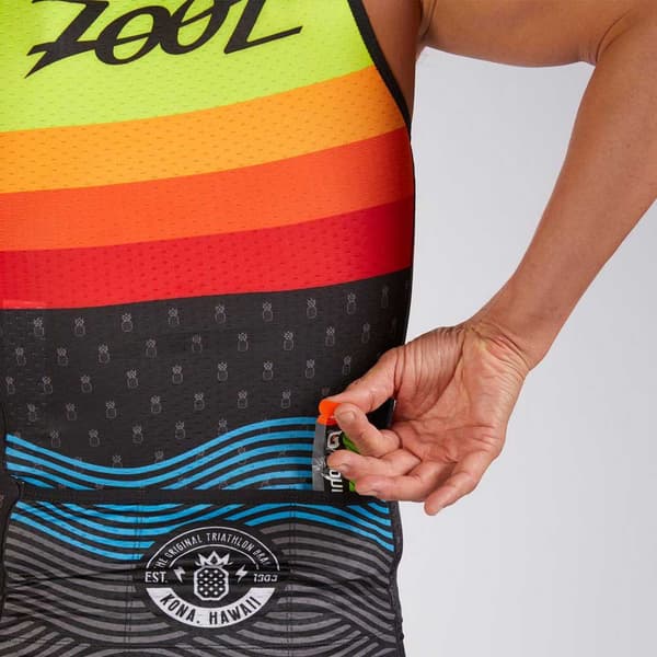 Zoot Z18060101 Ltd Tri Ærmeløs Cykeltrøje Gul S Mand