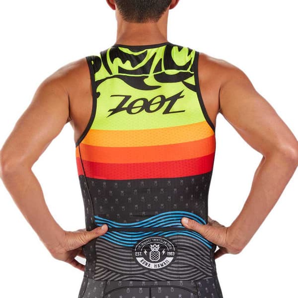 Zoot Z18060101 Ltd Tri Ærmeløs Cykeltrøje Gul S Mand