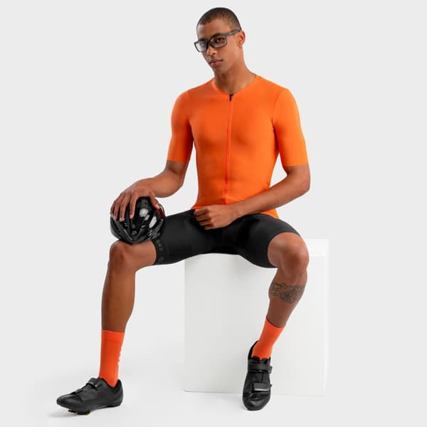 Siroko Srx Pro Altea Kortærmet Trøje Orange XL Mand