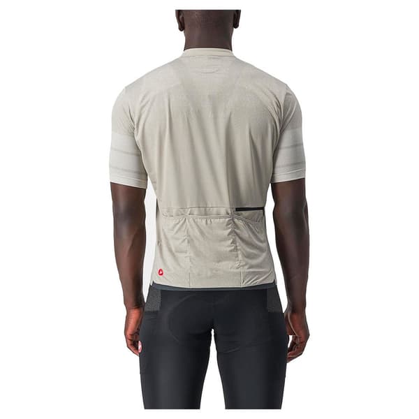 Castelli Unlimited Terra Korta ärmar Cykeltröja Grå XL Man