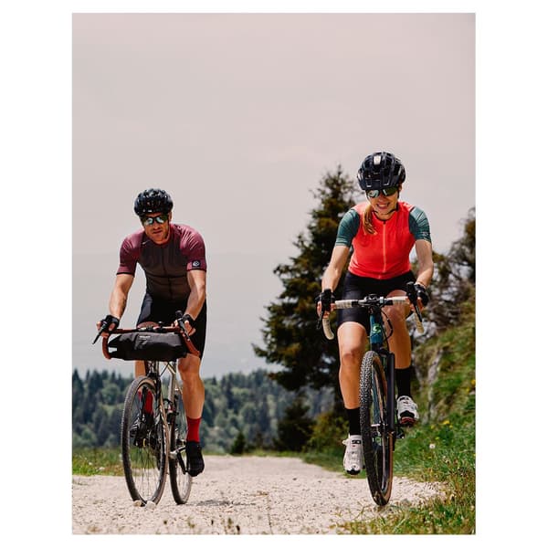 Bicycle Line Avventura Korta ärmar Cykeltröja Röd M Man