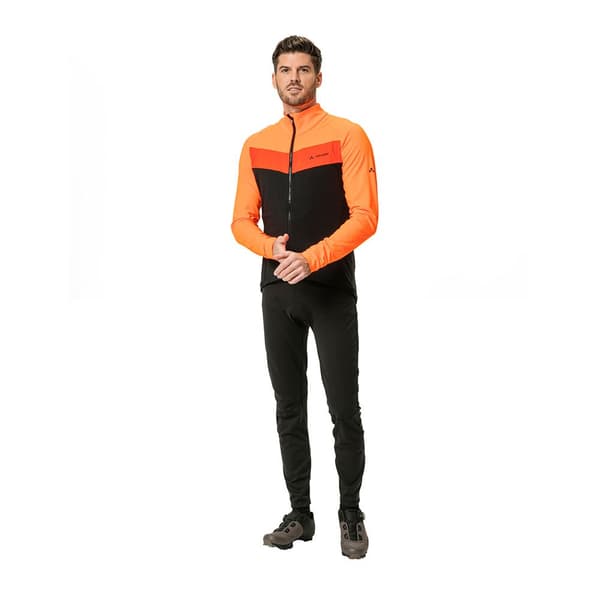 Vaude Bike Posta Tricot Langærmet Trøje Orange M Mand