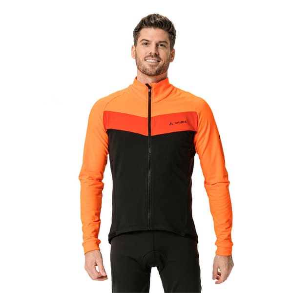 Vaude Bike Posta Tricot Langærmet Trøje Orange M Mand