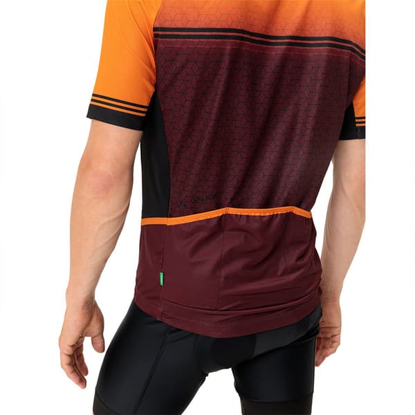 Vaude Bike Posta Ii Korta ärmar Cykeltröja Orange M Man