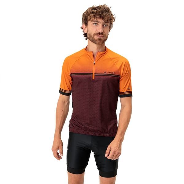 Vaude Bike Posta Ii Korta ärmar Cykeltröja Orange M Man