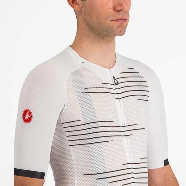 Castelli Climber´s 4.0 Korta ärmar Cykeltröja Vit,Svart 2XL Man