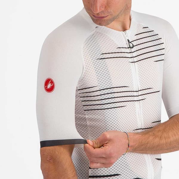 Castelli Climber´s 4.0 Korta ärmar Cykeltröja Vit,Svart 2XL Man