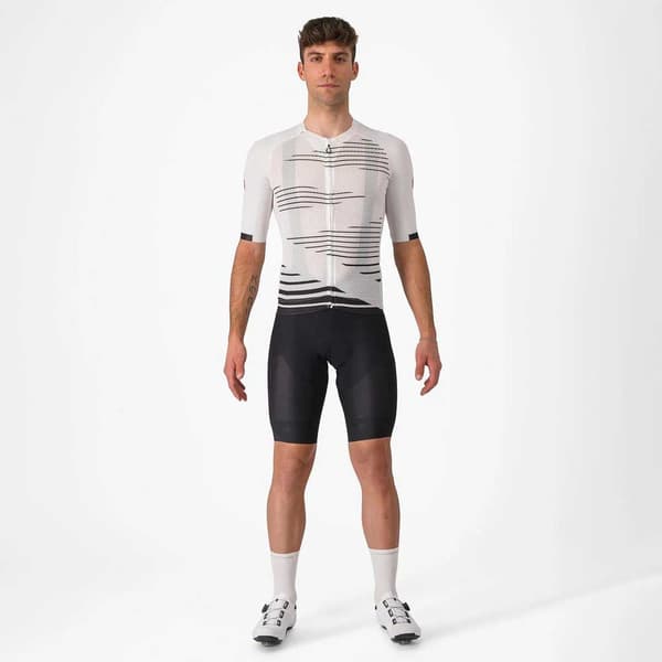 Castelli Climber´s 4.0 Korta ärmar Cykeltröja Vit,Svart 2XL Man