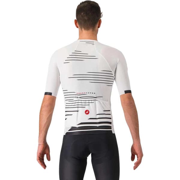Castelli Climber´s 4.0 Korta ärmar Cykeltröja Vit,Svart 2XL Man