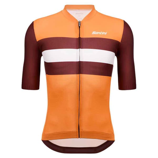 Santini Eco Sleek Bengal Lyhythihainen Pyöräilypaita Oranssi M Mies