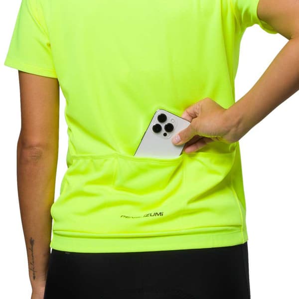 Pearl Izumi Quest Kortærmet Trøje Gul 3XL Kvinde