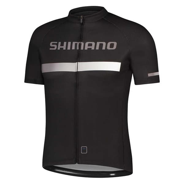 Shimano Logo Kortærmet Trøje Sort S Mand