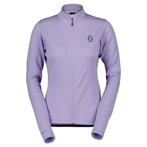 Scott Gravel Warm Merino Långärmad Trikå Lila L Kvinna