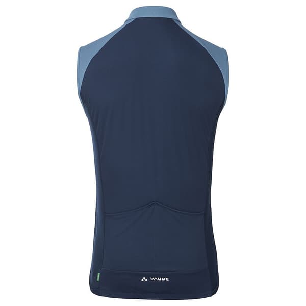 Vaude Bike Posta Fz Tricot Ärmlös Cykeltröja Blå S Man