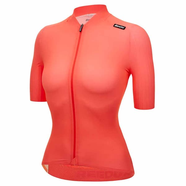 Santini Redux Speed Korta ärmar Cykeltröja Orange M Kvinna