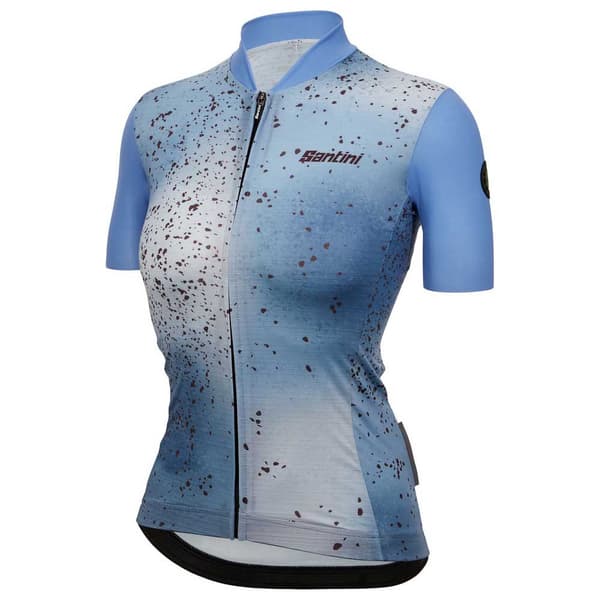 Santini Fango Lyhythihainen Pyöräilypaita Sininen XL Nainen
