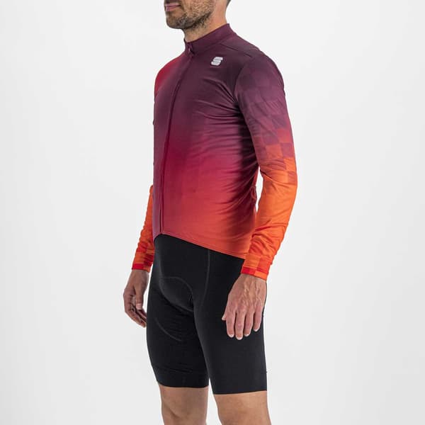 Sportful Rocket Thermal Långärmad Trikå Röd,Orange 3XL Man