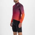 Miniatyrbild 3 av 4: Sportful Rocket Thermal Långärmad Trikå Röd,Orange 3XL Man