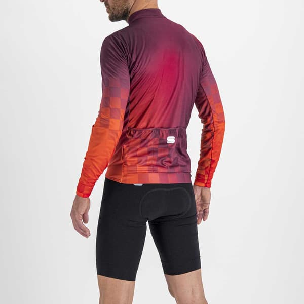Sportful Rocket Thermal Långärmad Trikå Röd,Orange 3XL Man