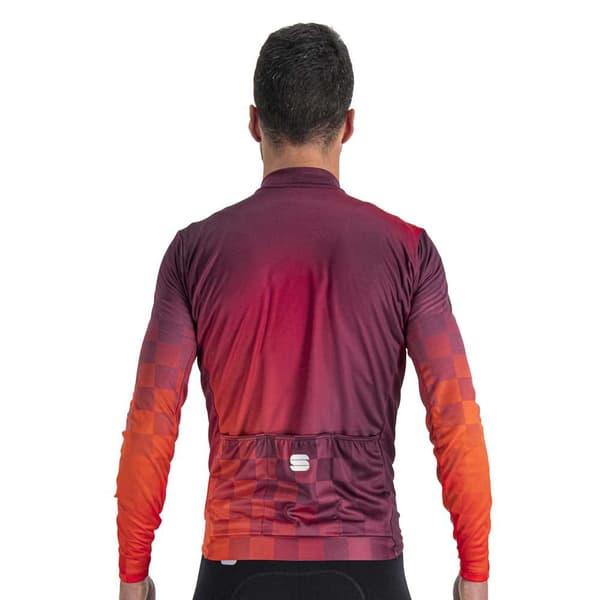 Sportful Rocket Thermal Långärmad Trikå Röd,Orange 3XL Man