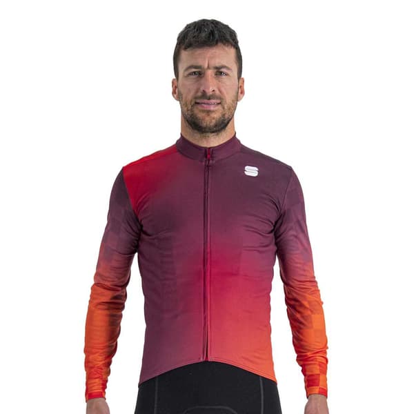 Sportful Rocket Thermal Långärmad Trikå Röd,Orange 3XL Man