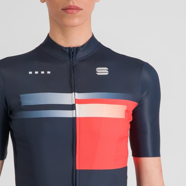 Sportful Gruppetto Kortærmet Trøje Blå M Kvinde